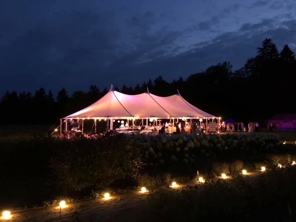 gallery-04 Tentenwerk Sailcloth Wit 14x25m Avond