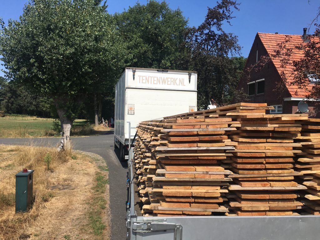 tentenwerk vacature bakwagen en aanhanger