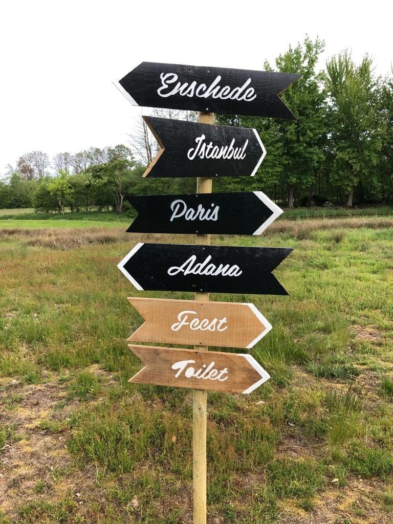 huur wegwijzerbordje huur wegwijzerbordje