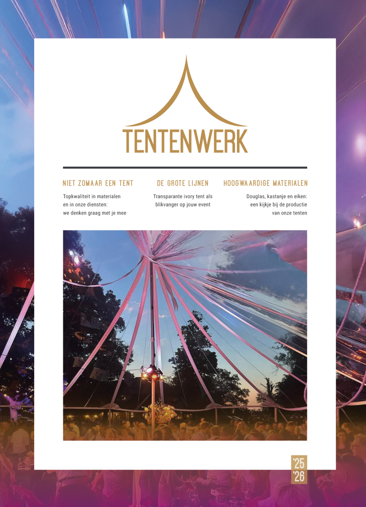 tentenwerk magazine cover tentenwerk magazine cover